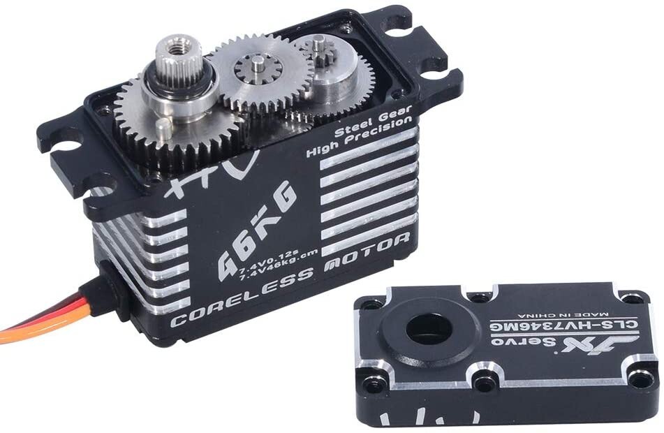 JX CLS-HV7346MG 46KG HV High Precision Steel Gear Servo
