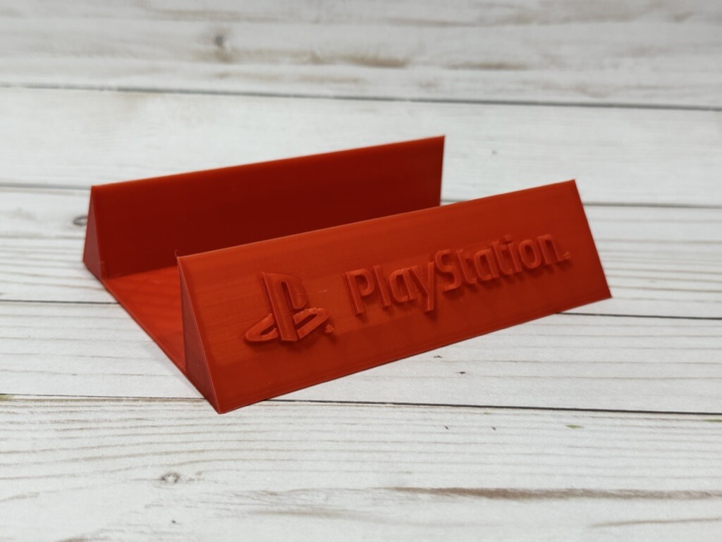 Sony PlayStation 2 Fat Vertical Stand Original PS2 Console Display Case Desk