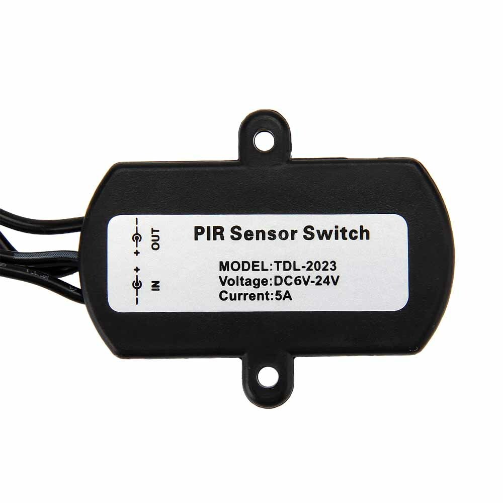 PIR Motion Infrared Human Body Detect Sensor for Single Color LED Strip Light