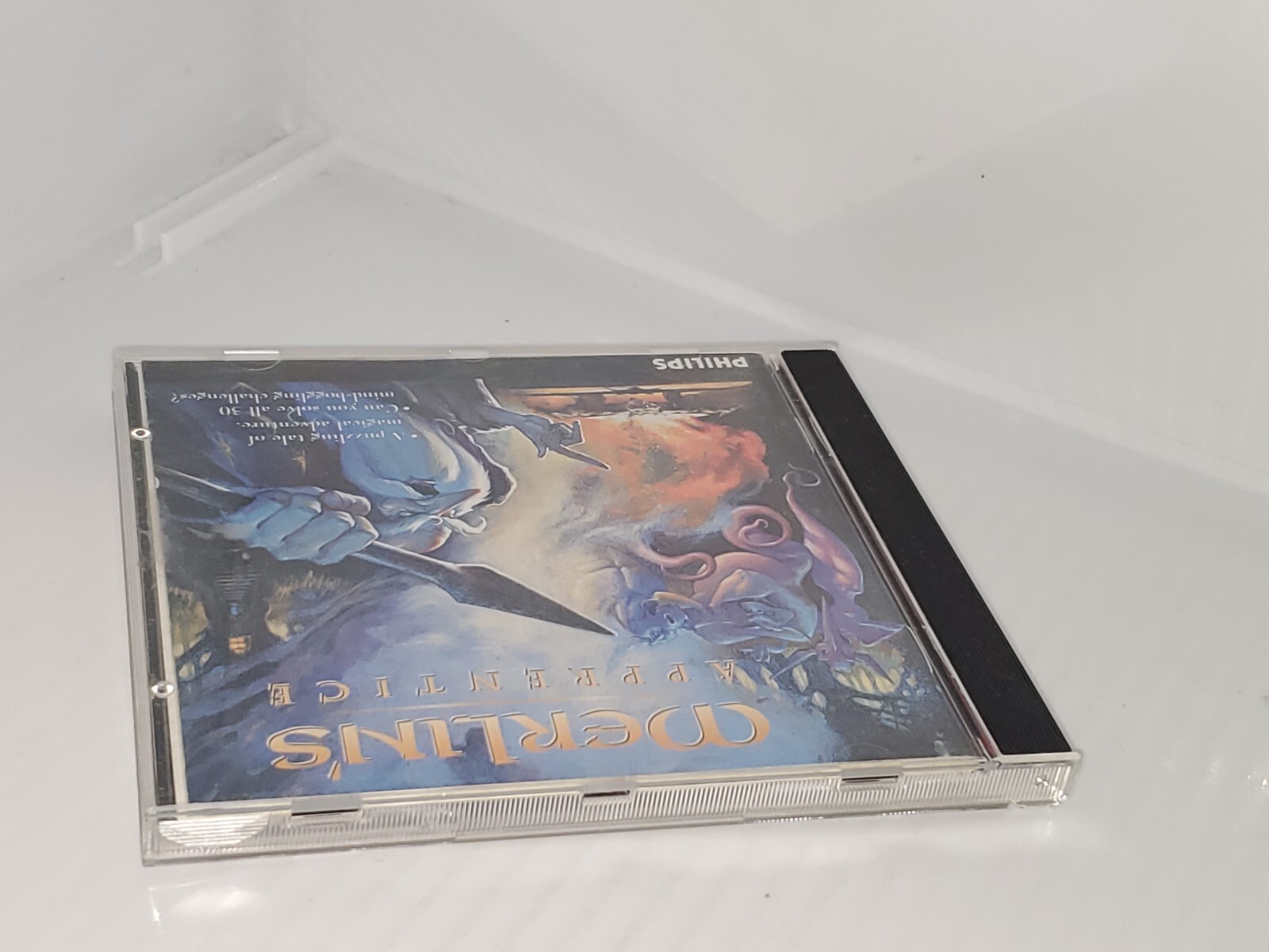 Vintage Merlin's Apprentice Philips CD-ROM Computer Game PC MAC 1995 Software