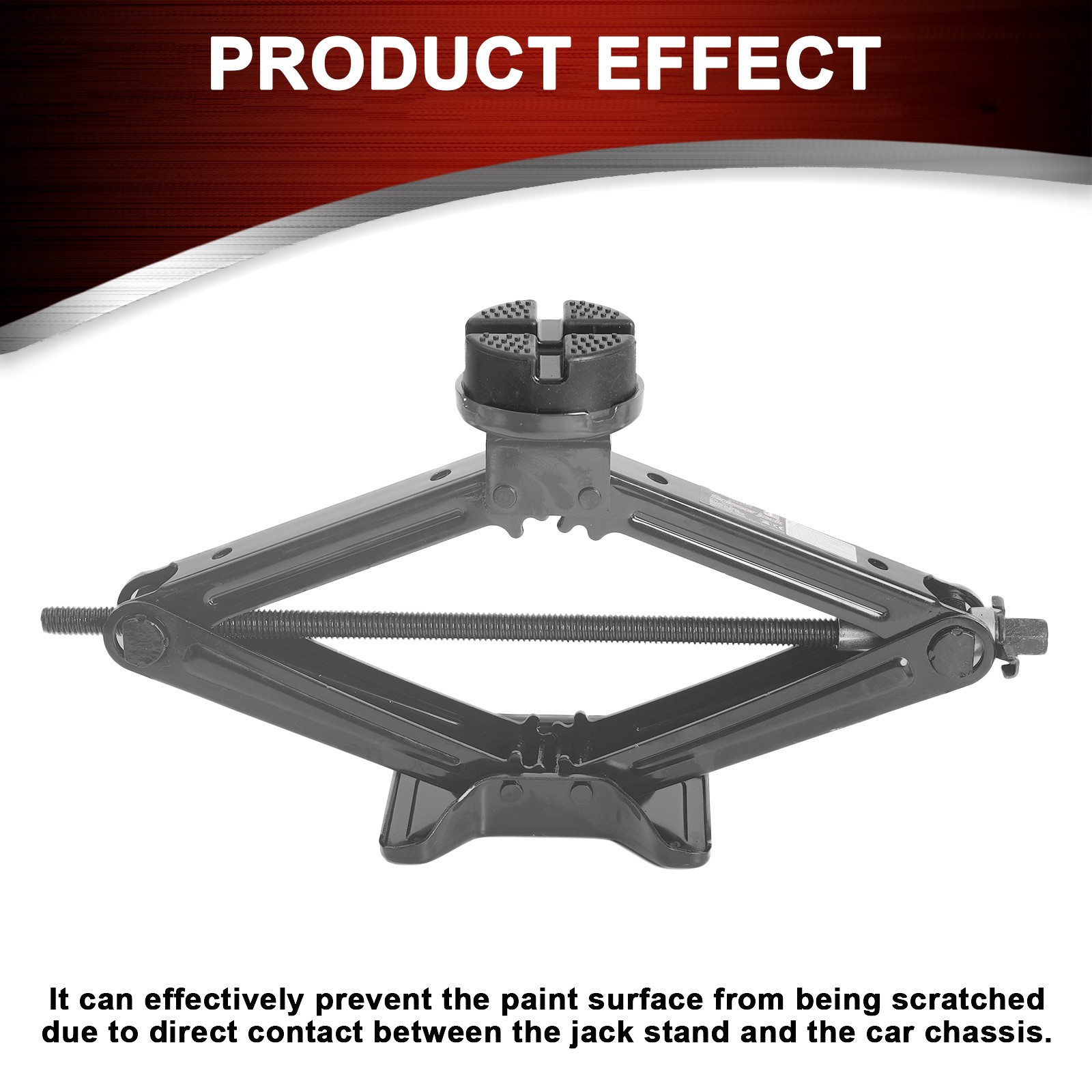 Rubber Jack Pad Adapter Lift Tool Stand Pinch Weld Floor Frame Rail Protector US
