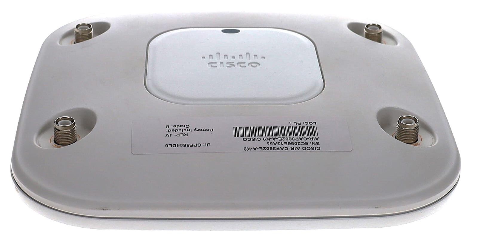 CISCO AIR-CAP3602E-A-K9 AIRONET 3602E DUAL-BAND WIRELESS ACCESS POINT