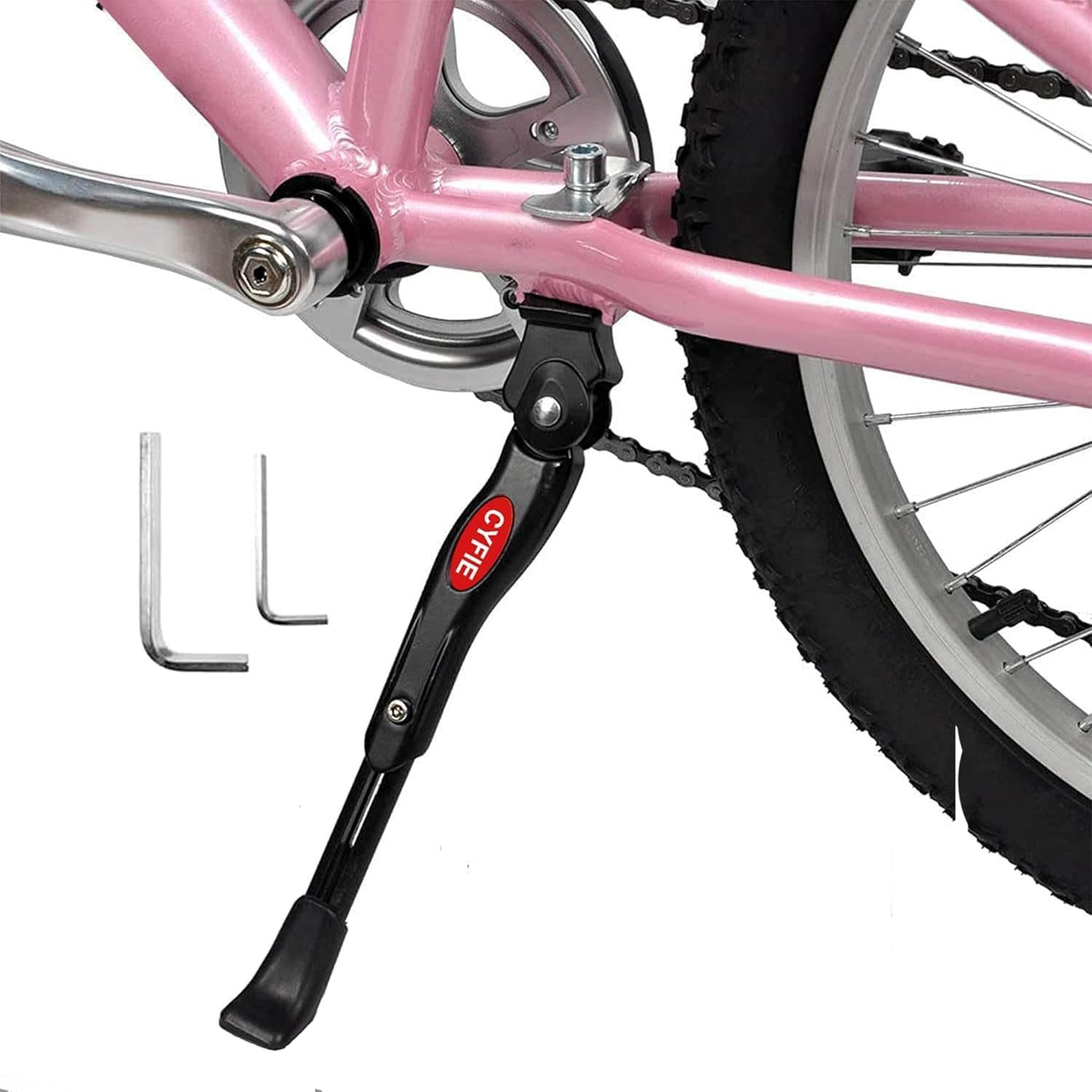 Bike Kickstand for 16 18 20 Inch Kids Adjustable Center Mount Bicycle Kickstands