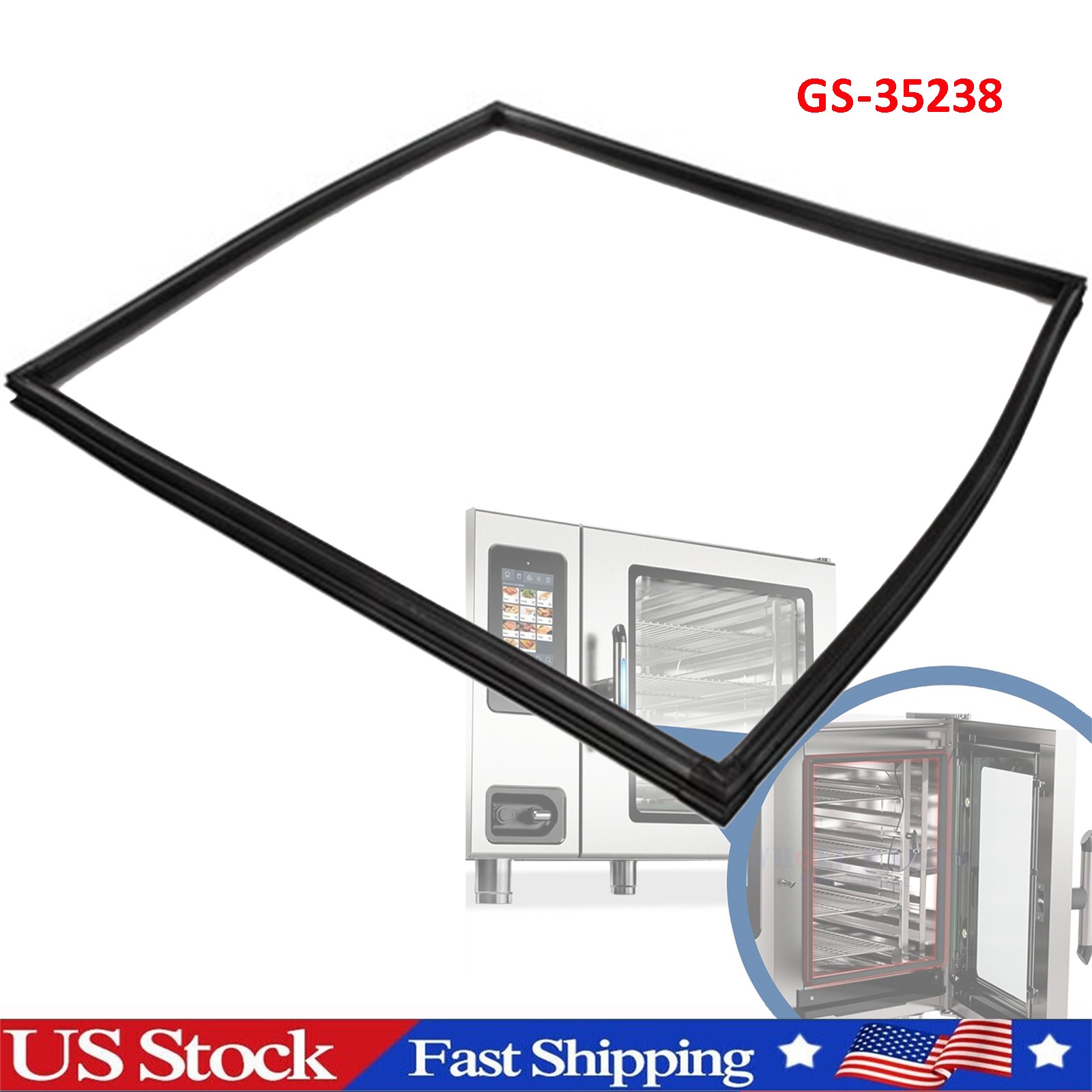 for Alto Shaam GS-35238 Door Gasket,CTC/CTP/7-20 Replacement Part