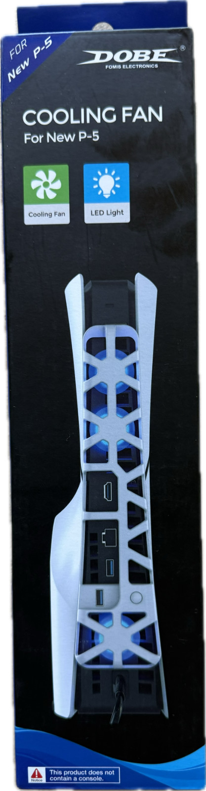 Cooling Fan for PS5 Console – New & Sealed – External Temperature Control Access