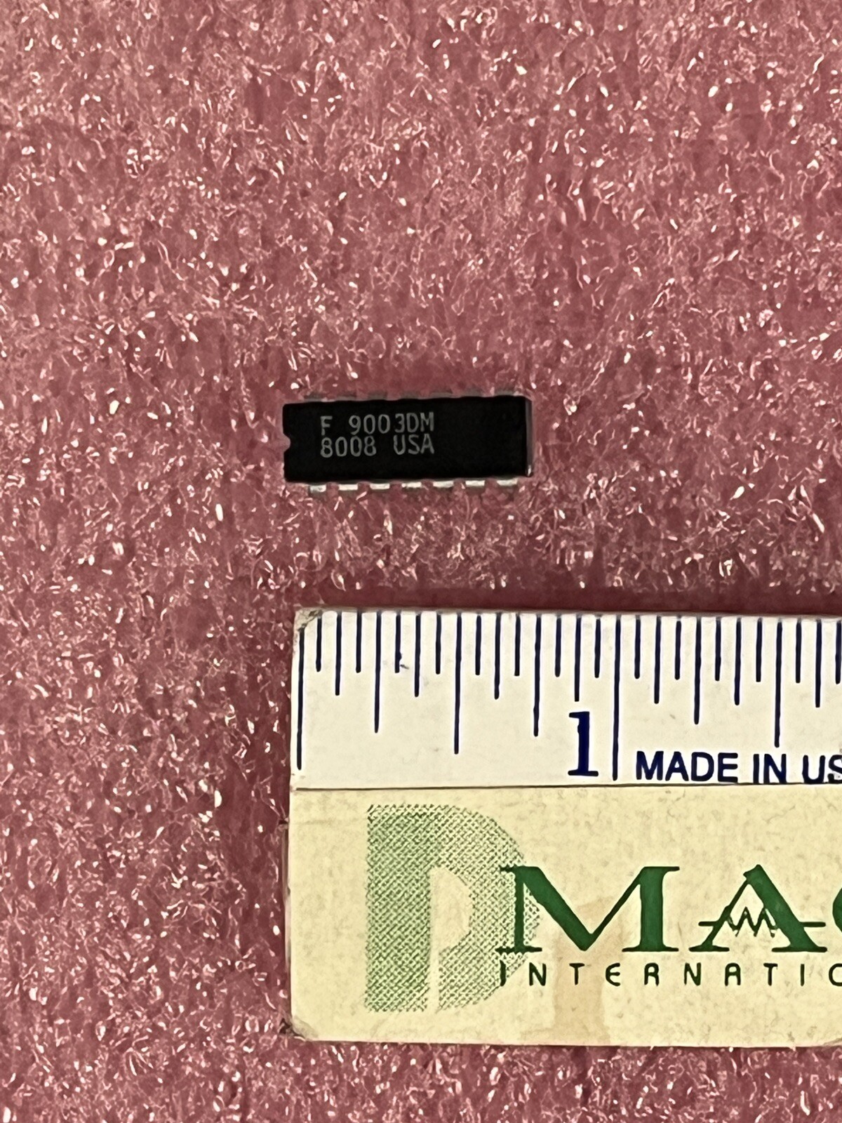 9003DM IC NAND GATE 14 PIN CERAMIC DIP FAIRCHILD OBSOLETE RARE (LOT OF 1)