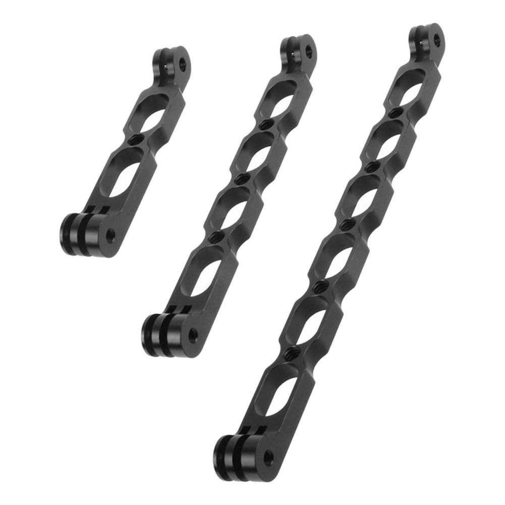 Helmet Shooting 1/4 Extension Hole Position Rod Arm For Gopro Max For Insta.360
