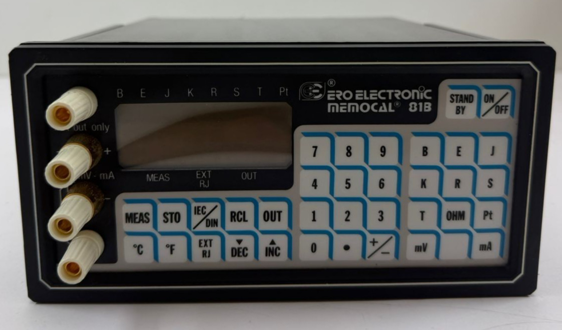 ERO Electronic Memocal 81B PORTABLE PROCESS CALIBRATOR SIMULATOR
