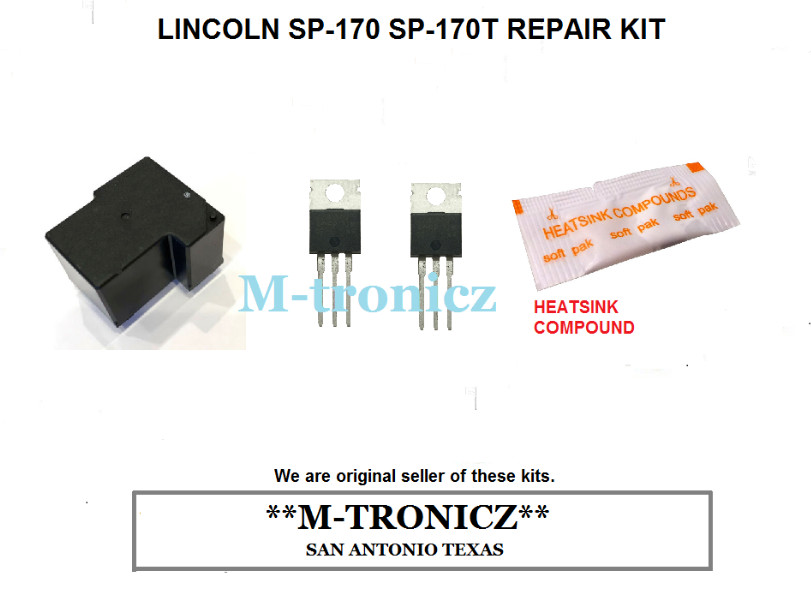 LINCOLN SP-170  SP-170T     CONTROL BOARD   L9073-2   REPAIR  PARTS   KIT