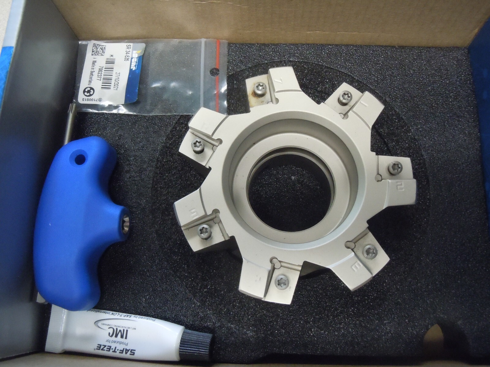ISCAR HTP D4.00-07-1.50-R-LN16 shell mill plunge cutter  (#3104507)
