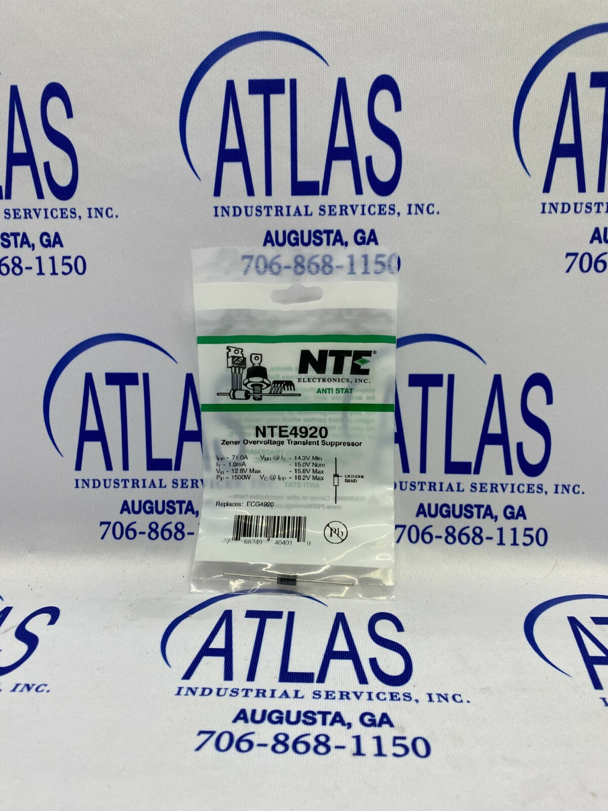 NTE NTE4920 Zener Overvoltage Transient Suppressor *AUTHORIZED NTE DISTRIBUTOR*