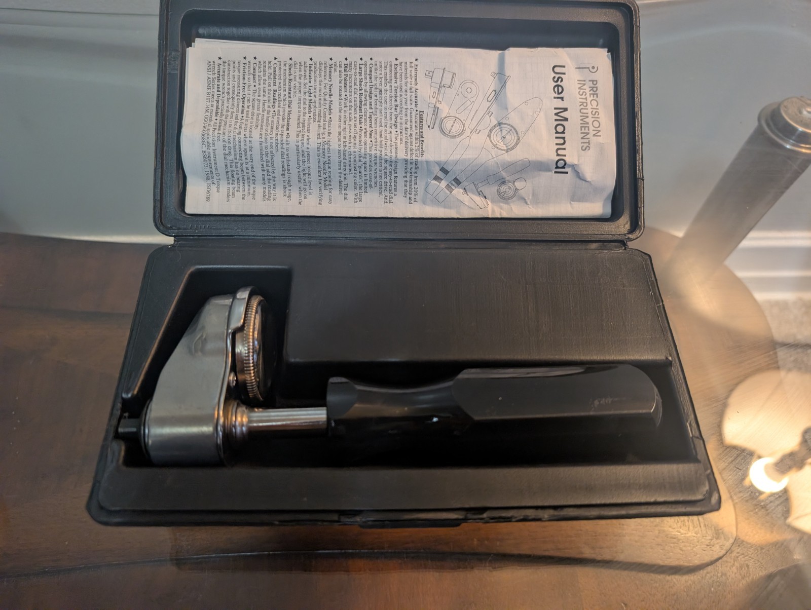 Precision Instruments 1/4" Torque Dial Driver