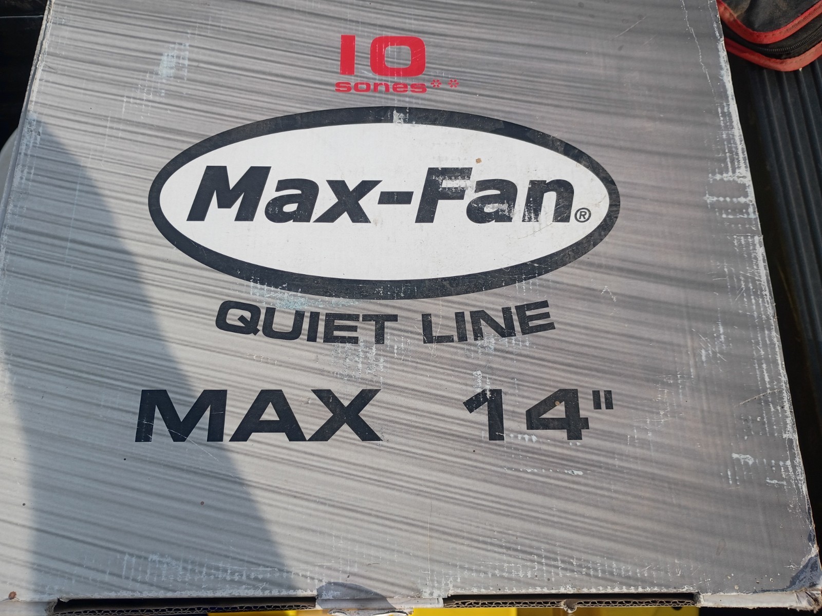 Can Fan Max Fan 14" 1700CFM -inline exhaust blower ventilation hydro scrubber