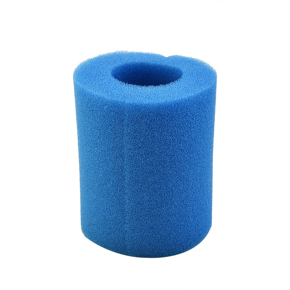 For Washable Reusable Blue Swimming Pool Filter Foam Breeding Sponge Cartridge