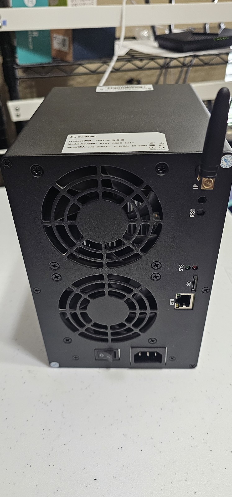 ​Goldshell Mini DOGE 3+ (III Plus) WiFi Onboard PSU