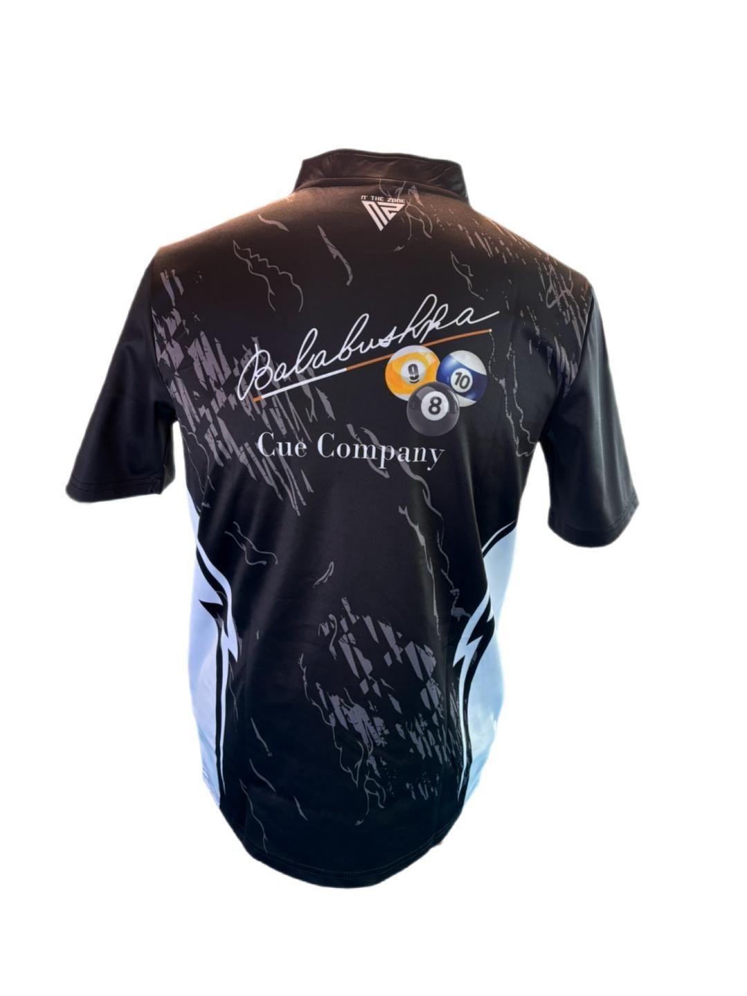 BALABUSHKA Cue Company Billiard Pool Jersey Polo Shirt.  New 2026 Design! Unisex
