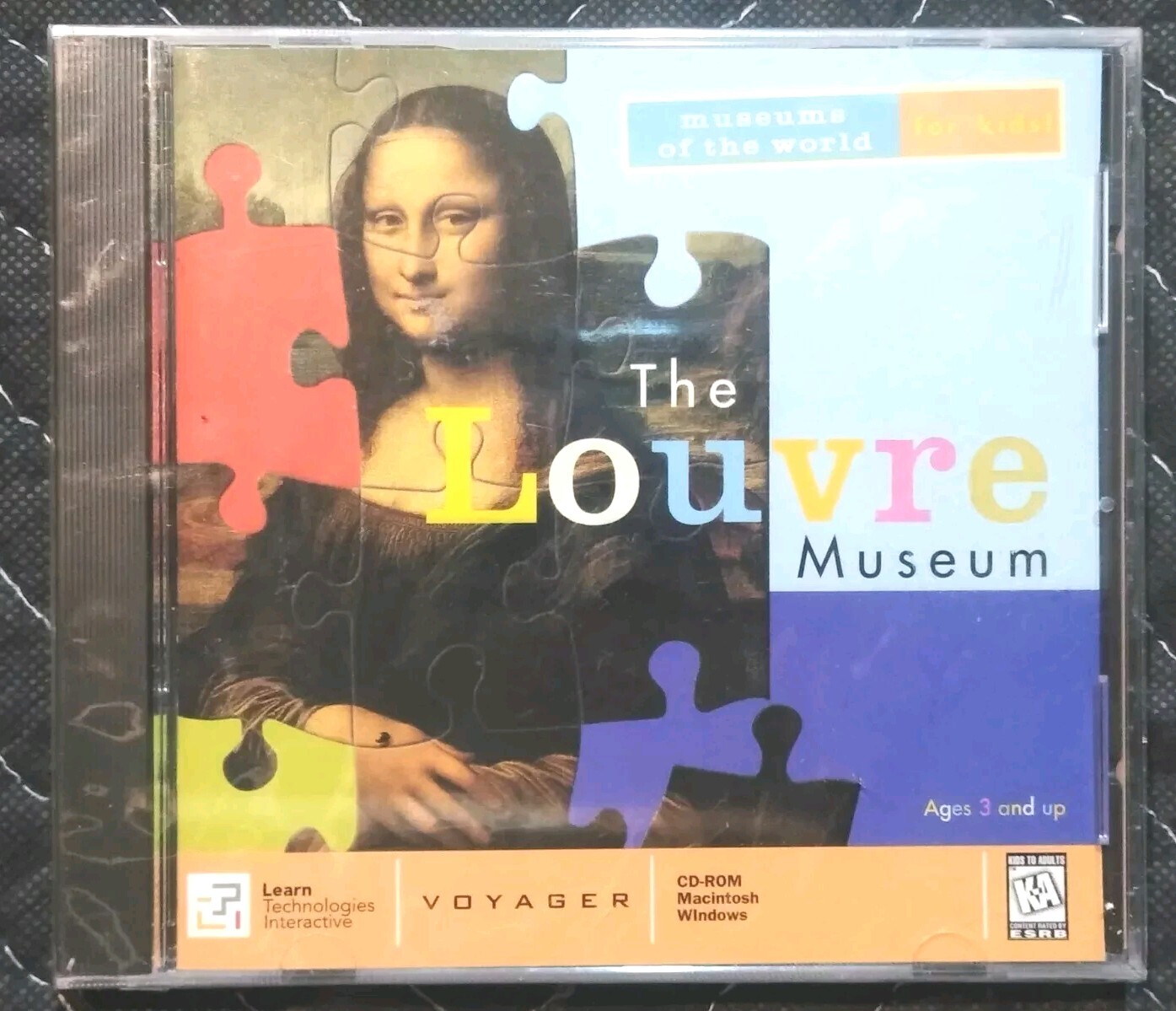 The Louvre Museum Museums of the World For Kids Ages 3 and Up (CD-ROM) MAC/WIN95