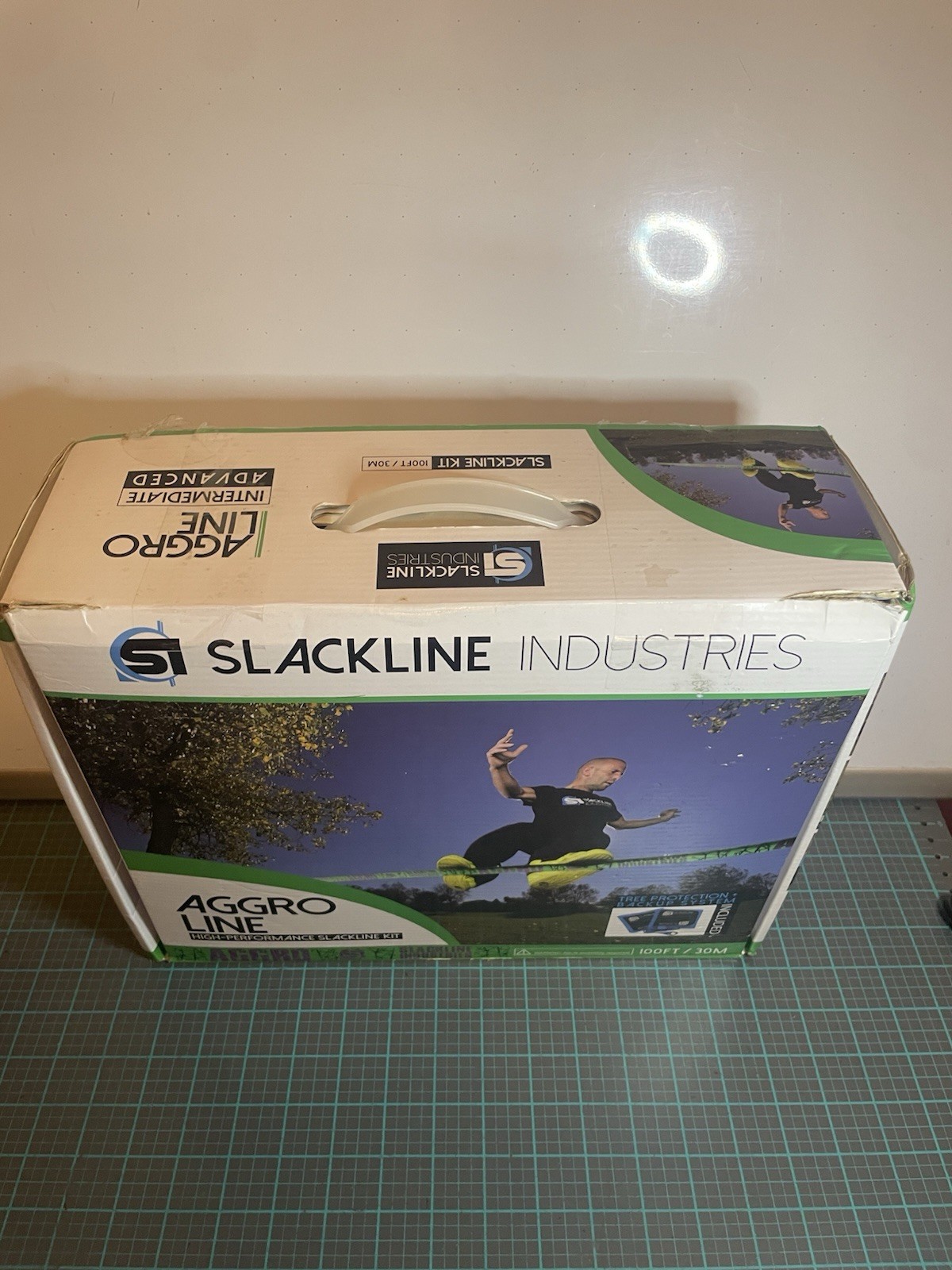Slack Line Industries Aggro Line High-Performance Slackline Kit Incomplete