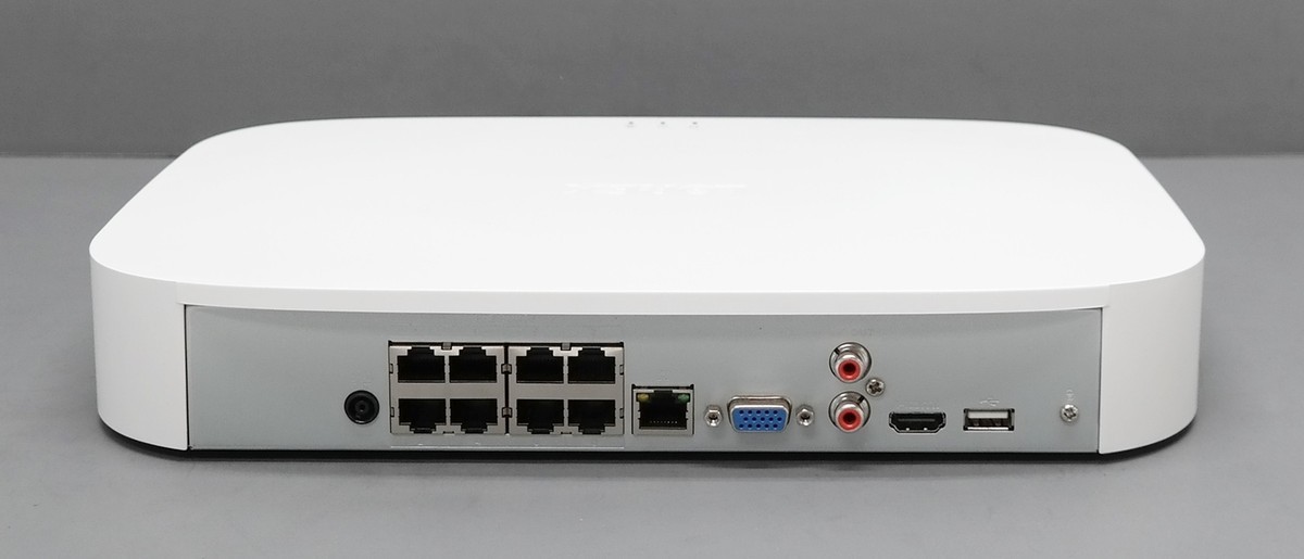 Lorex 4K 8 CH Poe (8 Wired + 2 Wi-Fi) 2TB Wired NVR System w/ 2 cameras