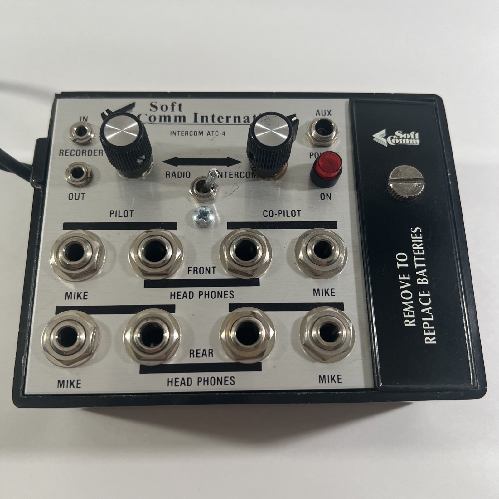 Softcomm International Intercom ATC-4S Aviation Instrument