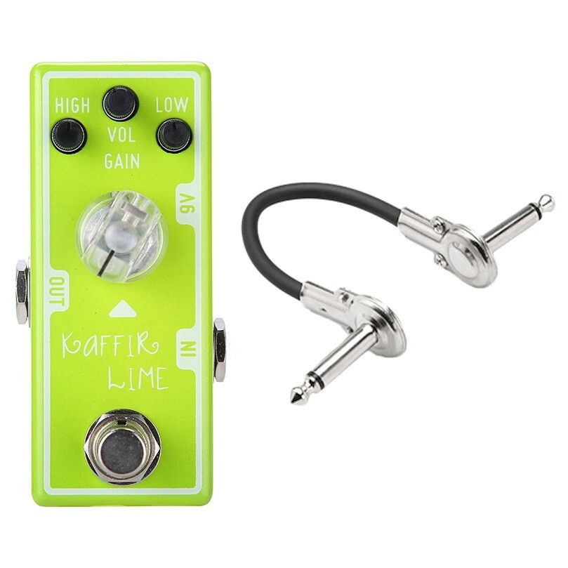 New Tone City Kaffir Lime Overdrive Mini Guitar Effects Pedal