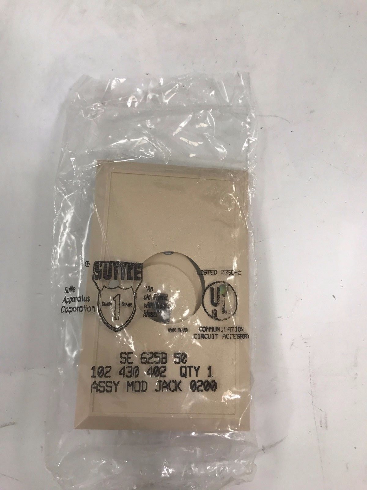 Suttle Assy Mod Jack SE-625B-50