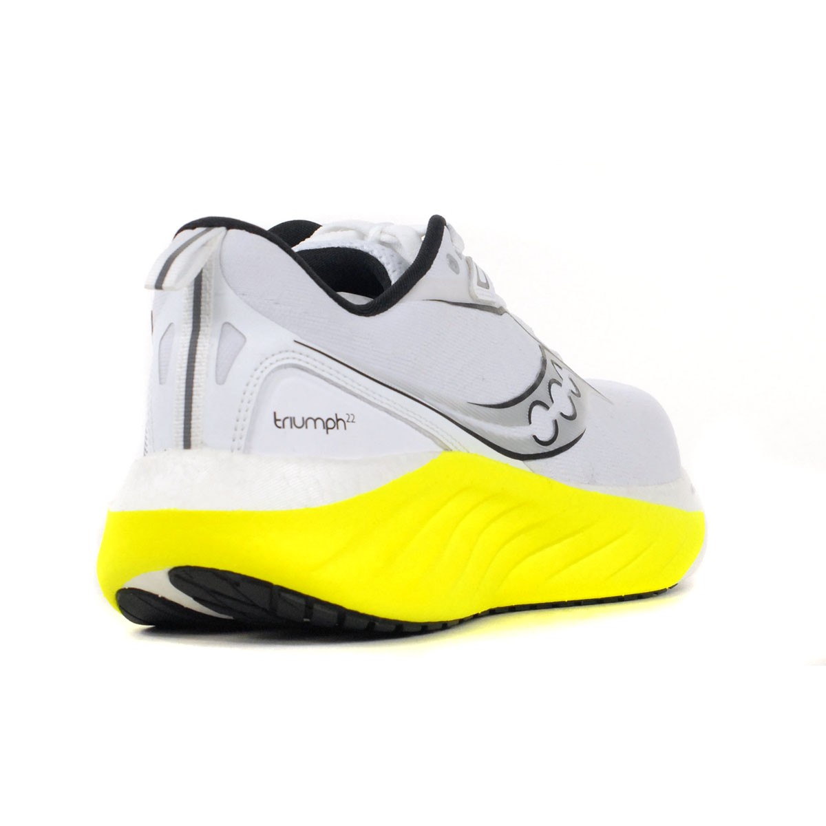 Saucony Men's Triumph 22 White/Citron Running Shoes S20964-135