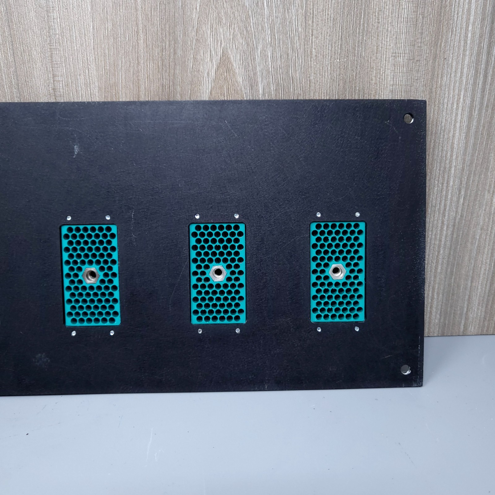 Custom 48ch Studio Patch Panel ELCO EDAC XLR Timecode Euphonix Rack