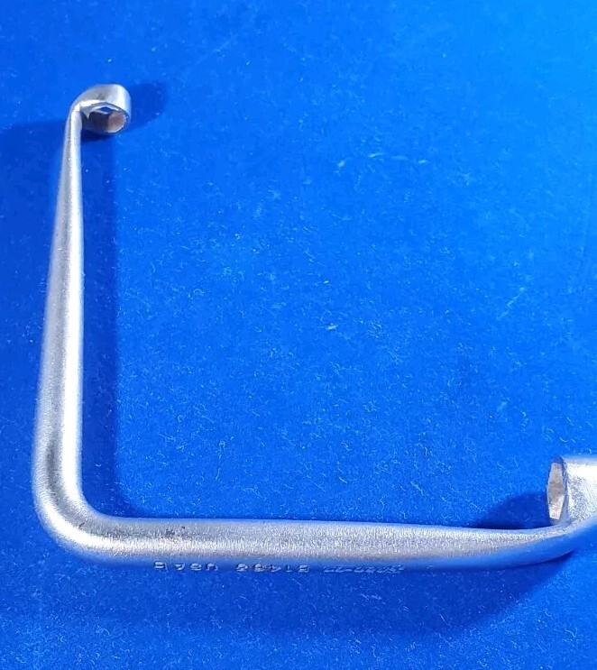 Snap-On#B1463 - 6 Point, Chrome, Brake Bleeder Wrench, 1/4" x 3/8"-USA-Nice-