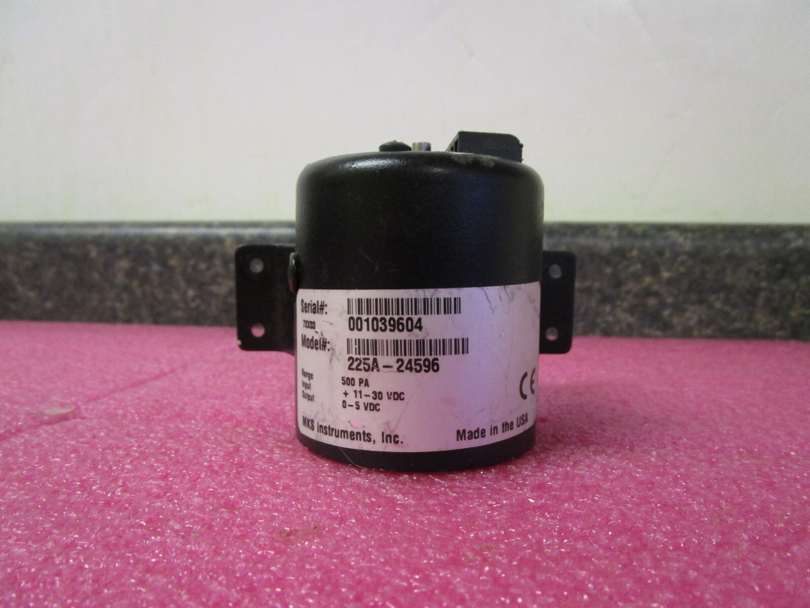MKS Instruments 225A Baratron Pressure Transducer 225A-24596