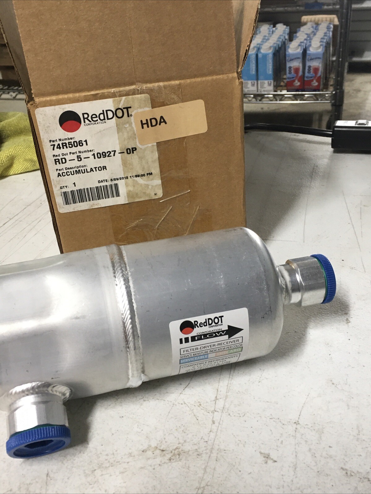 RedDOT 74R5061 Accumulator Free shipping