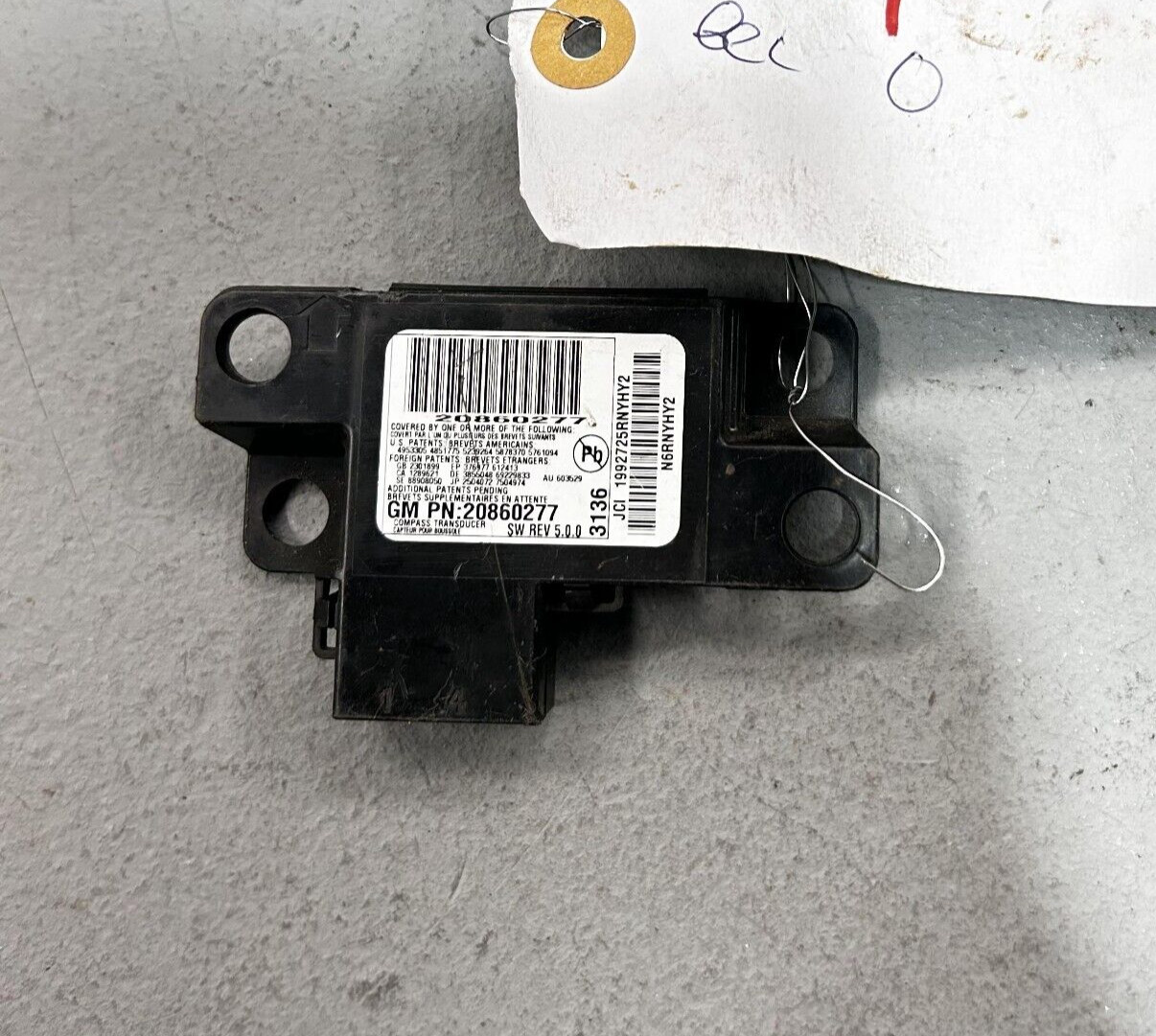 Receiver Module Transducer Compass Unit 2013 2014 2016 GMC Acadia OEM