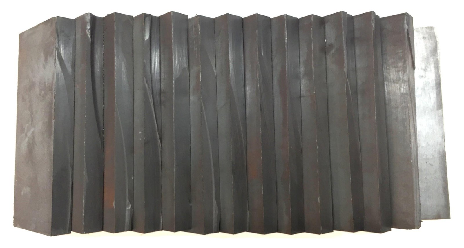 Unbranded 5-7/8"x3-5/16"x7/8" Ceramic Unmagnetized Ferrite Magnet [Lot of 14]NOS