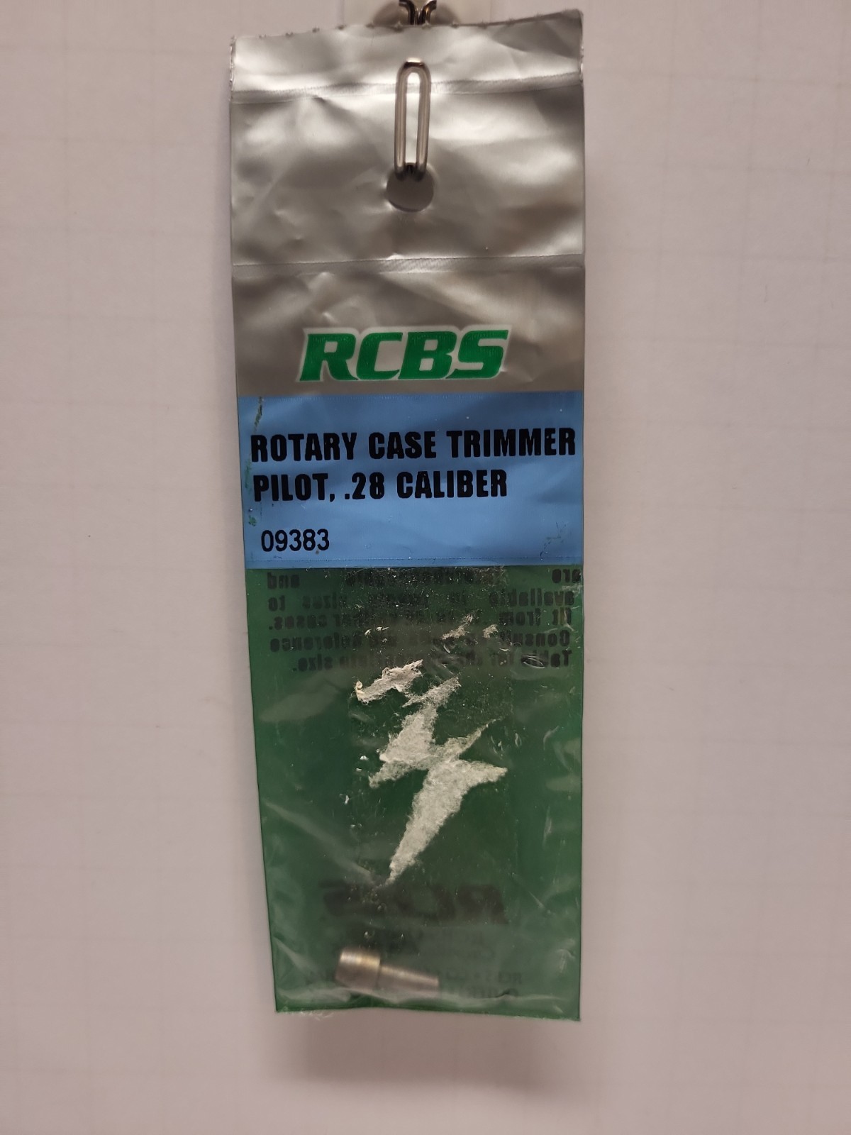 RCBS Rotary Case Trimmer Pilot .28 Caliber 09383