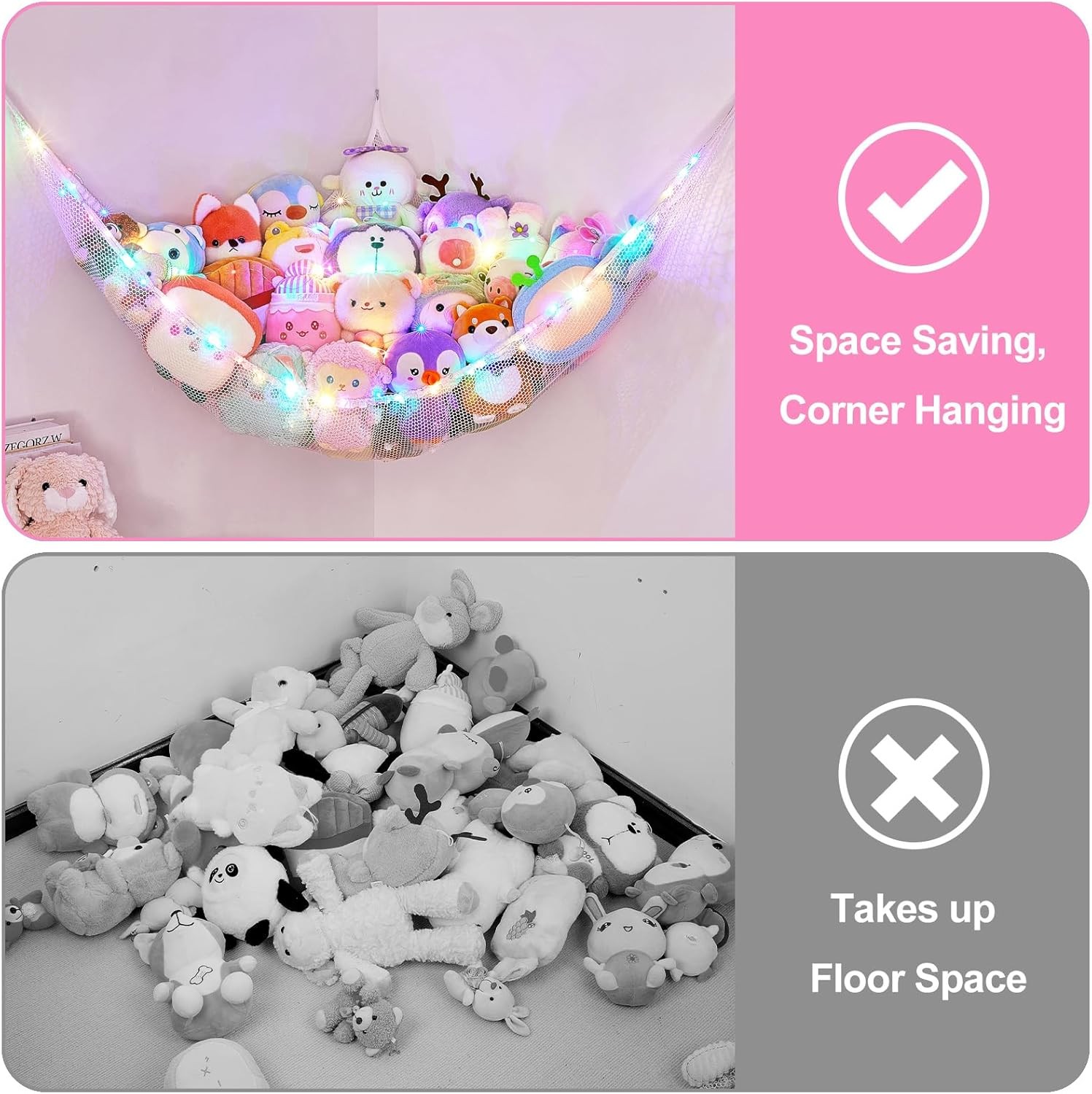 Basumee Stuffed 51'' x 51" x 71" (Pack of 1), White