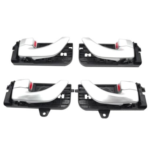 Set of 4 Interior Inside Door Handles for Hyundai Sonata 2005 2006 2007 2008,