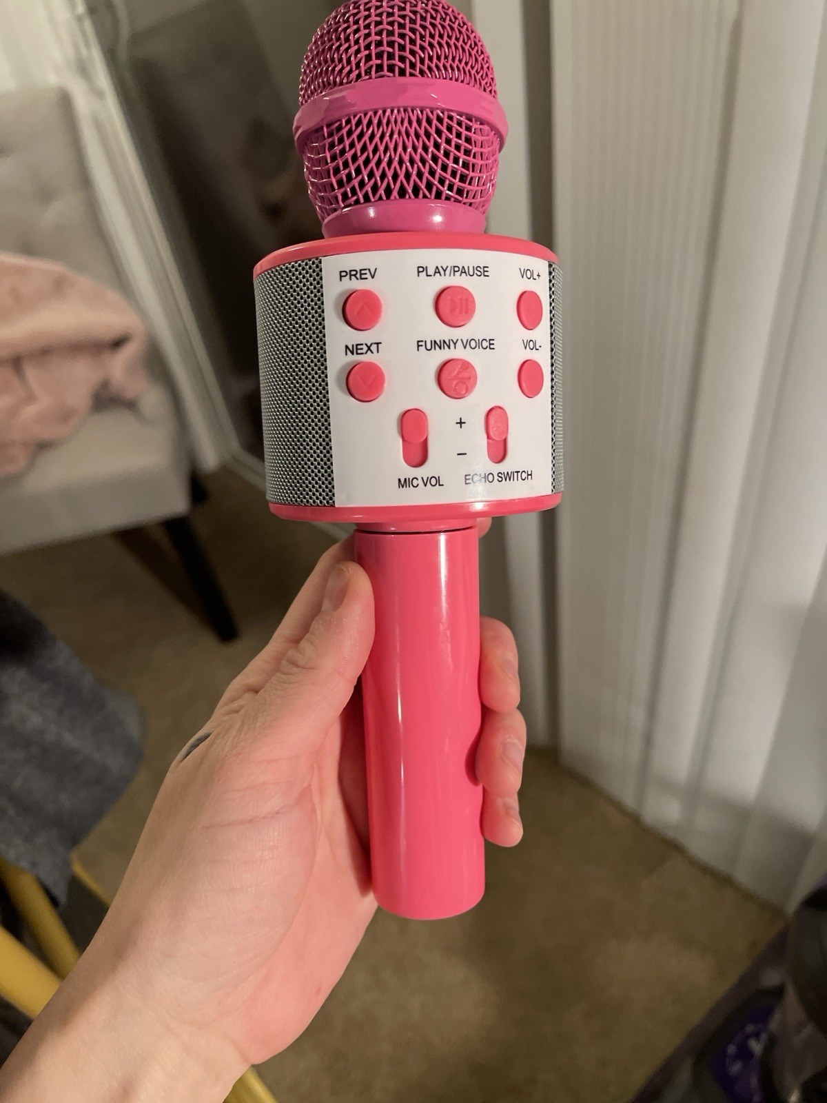 Singing Machine Karaoke 🎤 BONUS w/ Mic Echo Voice Effects Party Ready Bundle