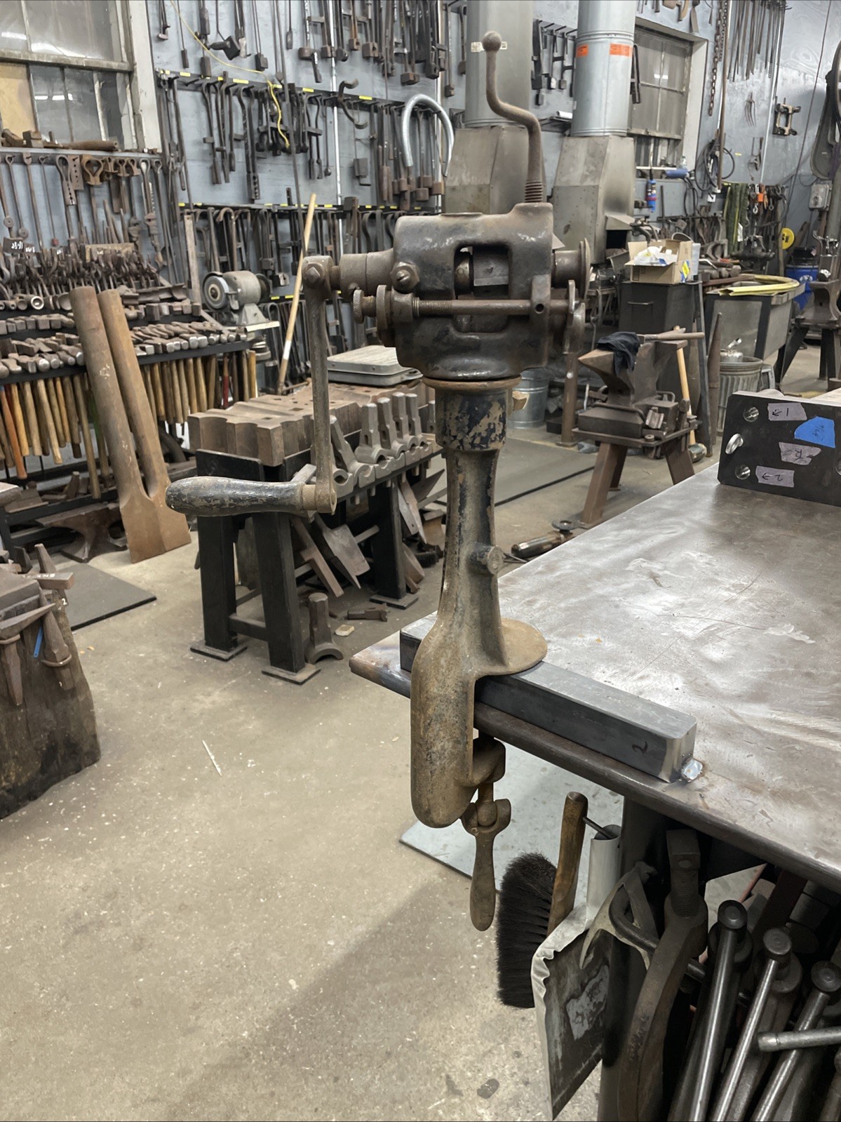 Niagara Machine and Tool works Tinsmith Small burring machine 426V2 Sheet metal