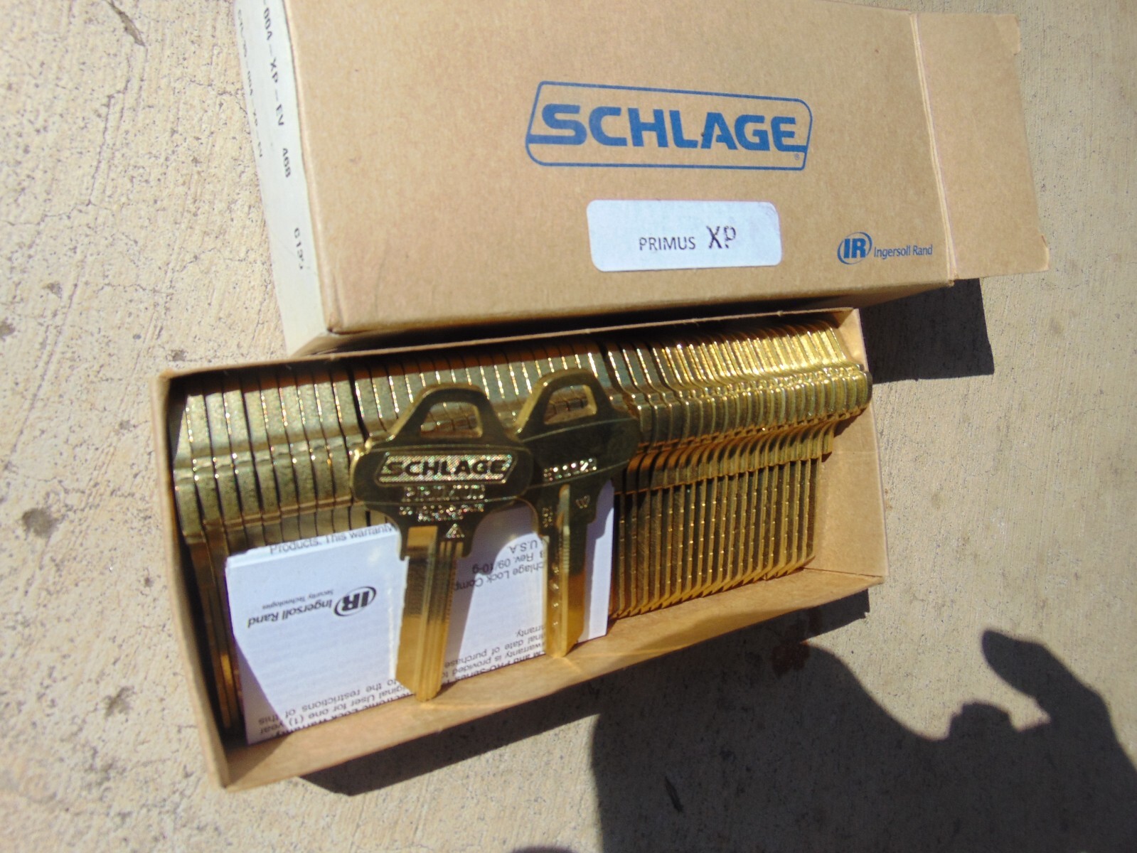 50 KEYS EVEREST PRIMUS SCHLAGE C135 KEYS UNCUT LOCKSMITH