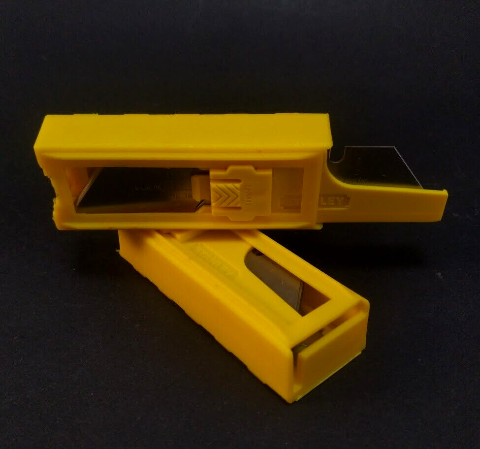 Stanley Utility Blades 20 Pcs 2 Set Dispenser Hand Tools England Made