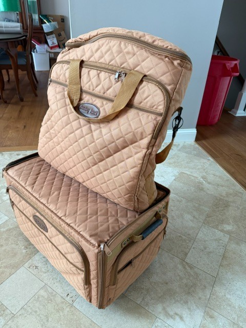 Babylock Trolley for embroidery machine and embroidery unit