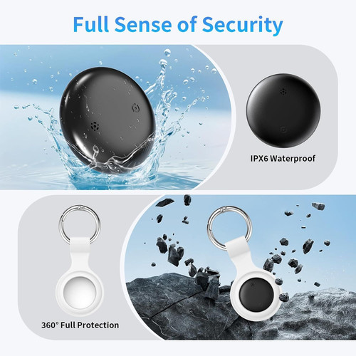 FIDECO Tracker Tag-4 Pack, Luggage for Suitcases, Bluetooth Tracker...