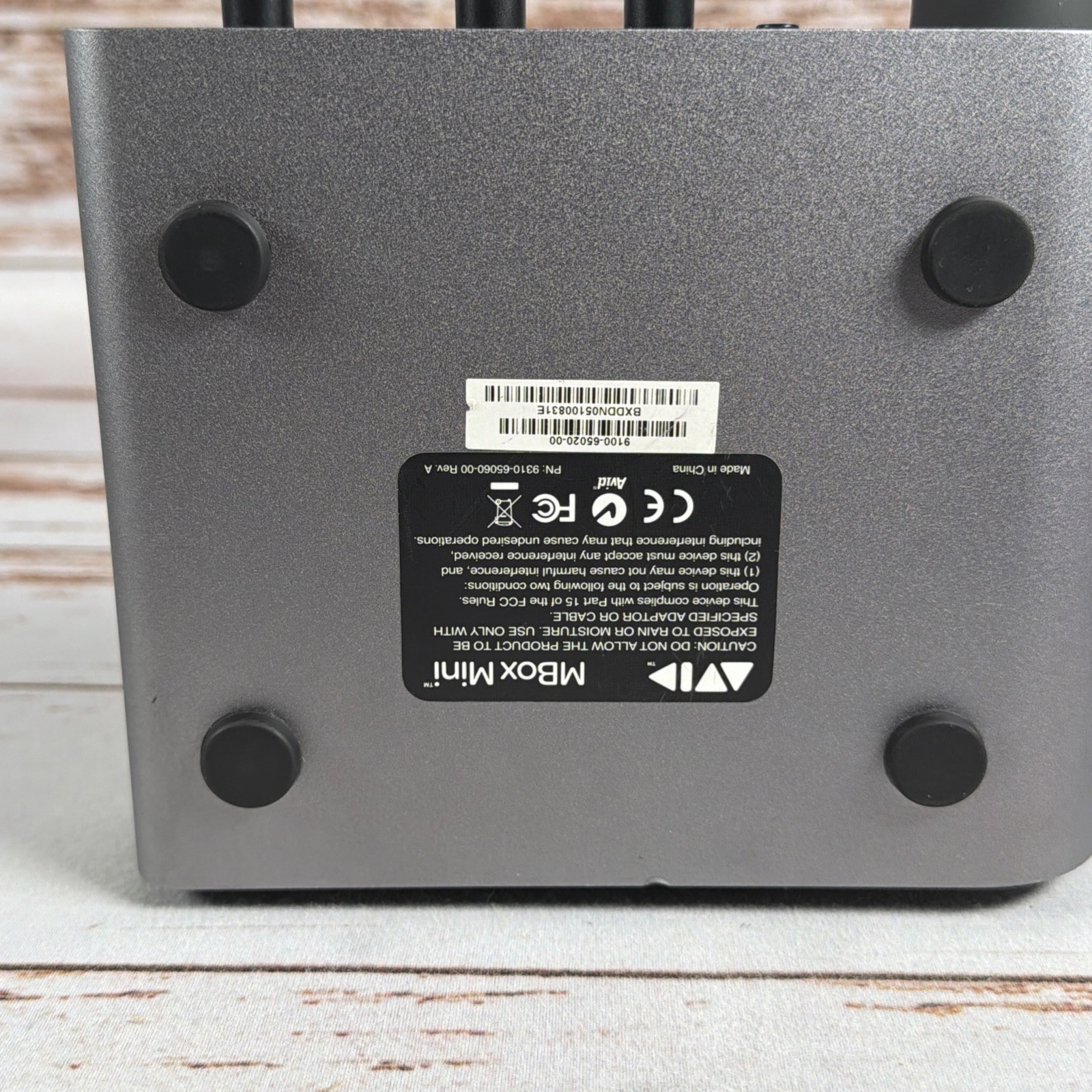 Avid MBox 3 Mini USB Audio Interface Gray Tested No AC