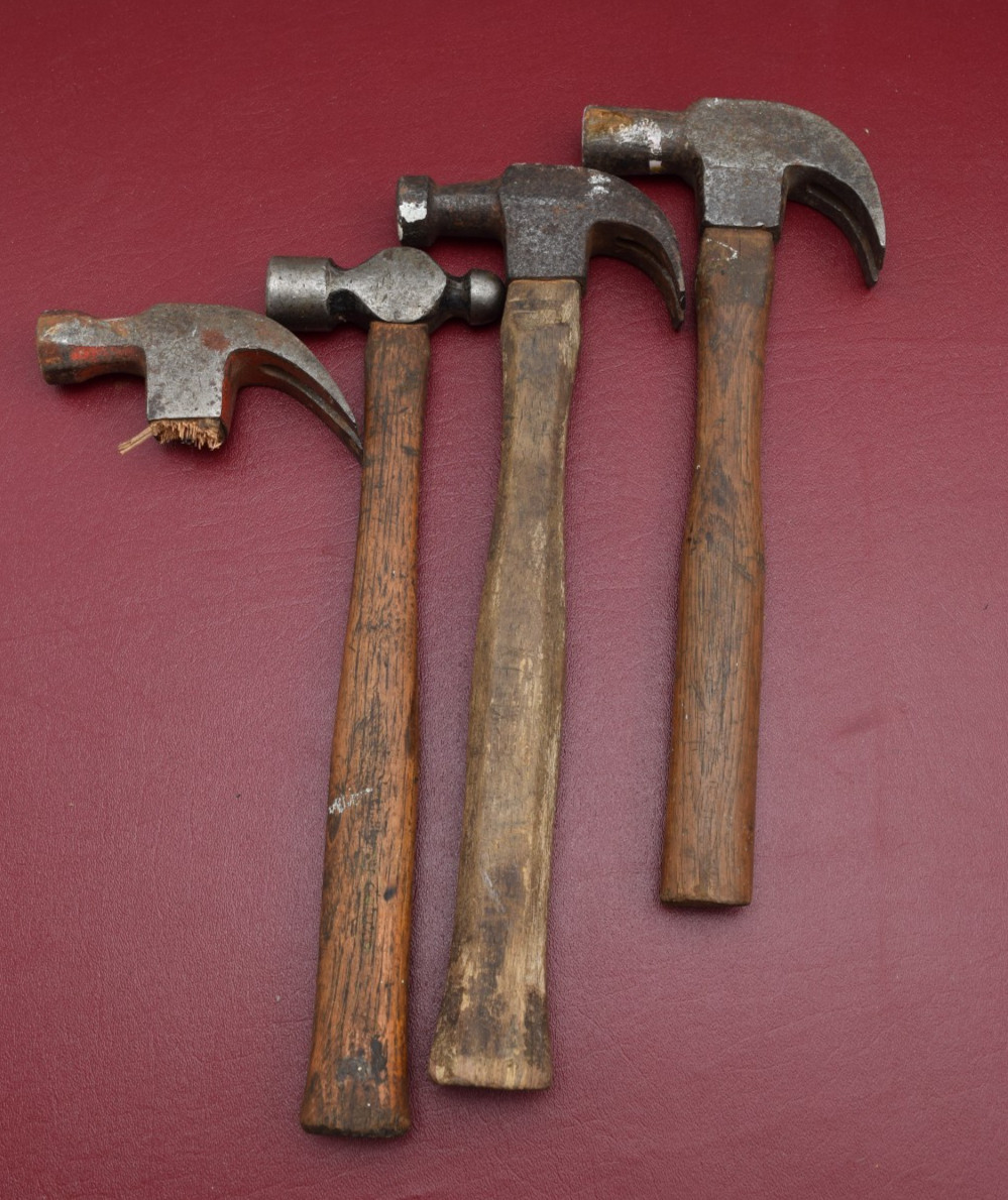 Vintage Claw Hammer Head Lot 5854