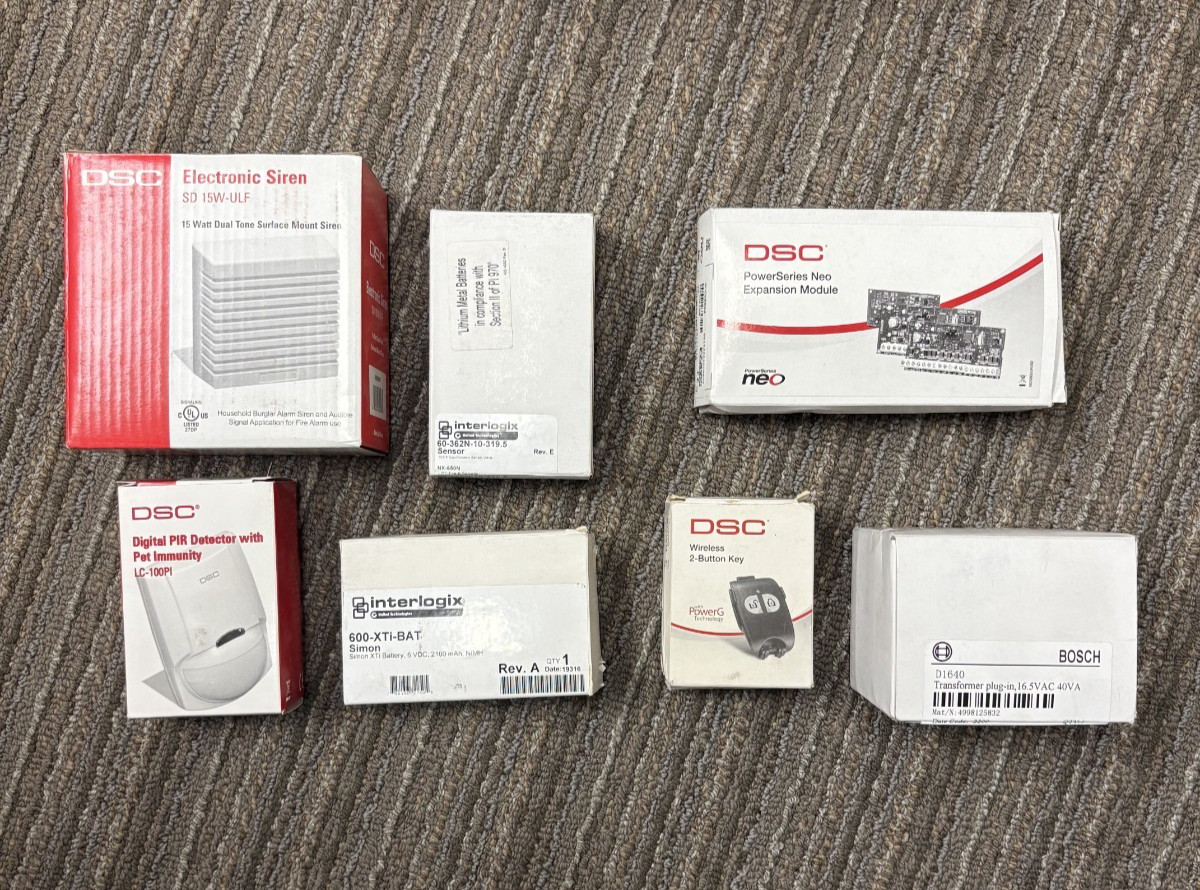 DSC Alarm Parts Bundle