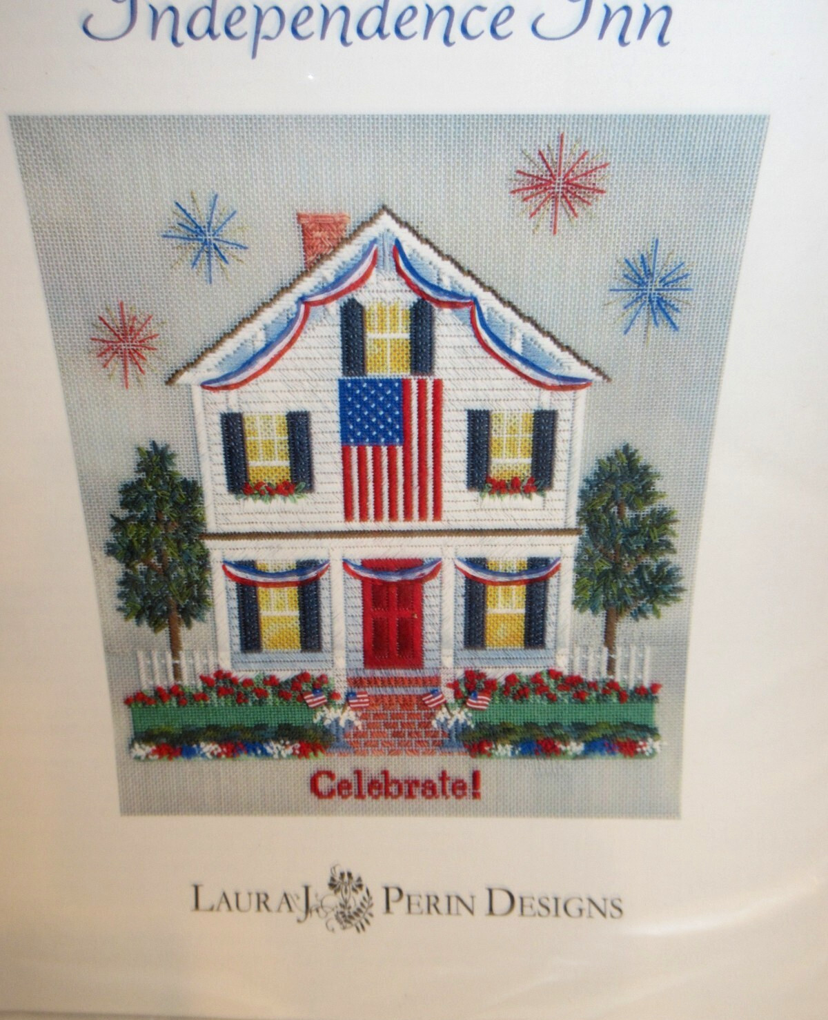 Laura Perin INDEPENDENCE INN Needlepoint Pattern