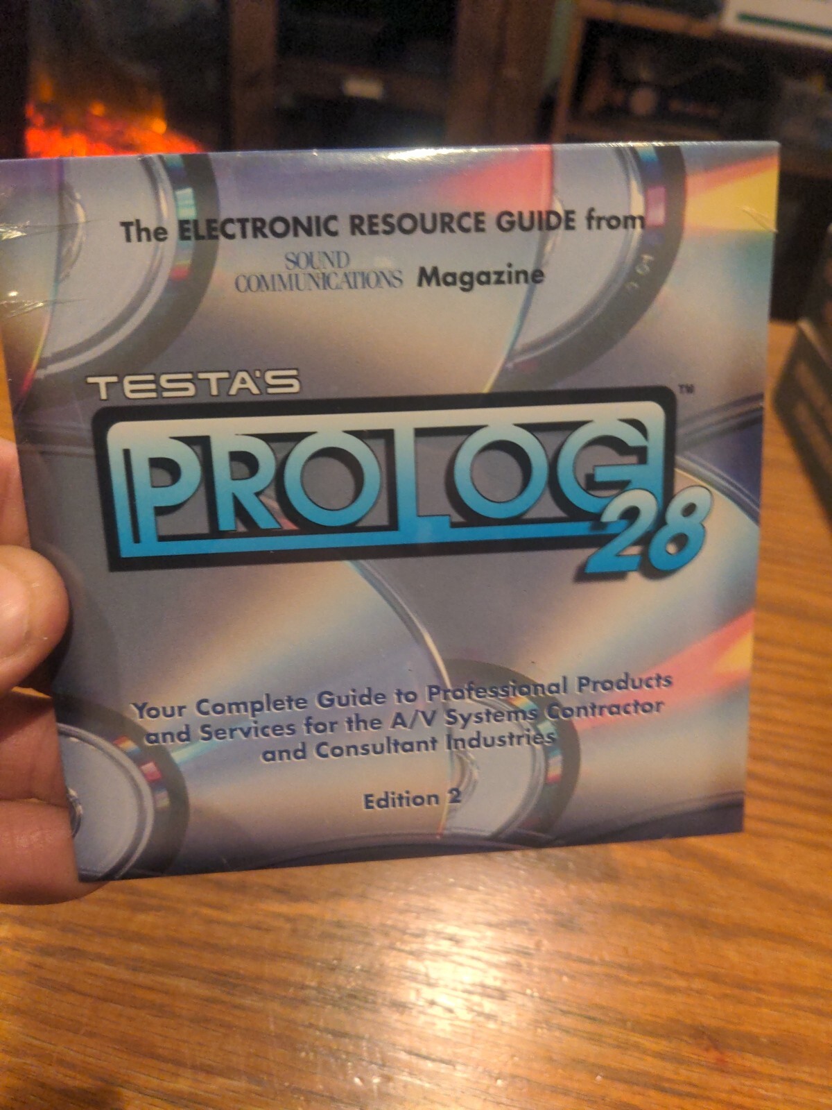 Testa's Prolog 28 The Electronic Resource Guide To Products A/V Systems CD-ROM