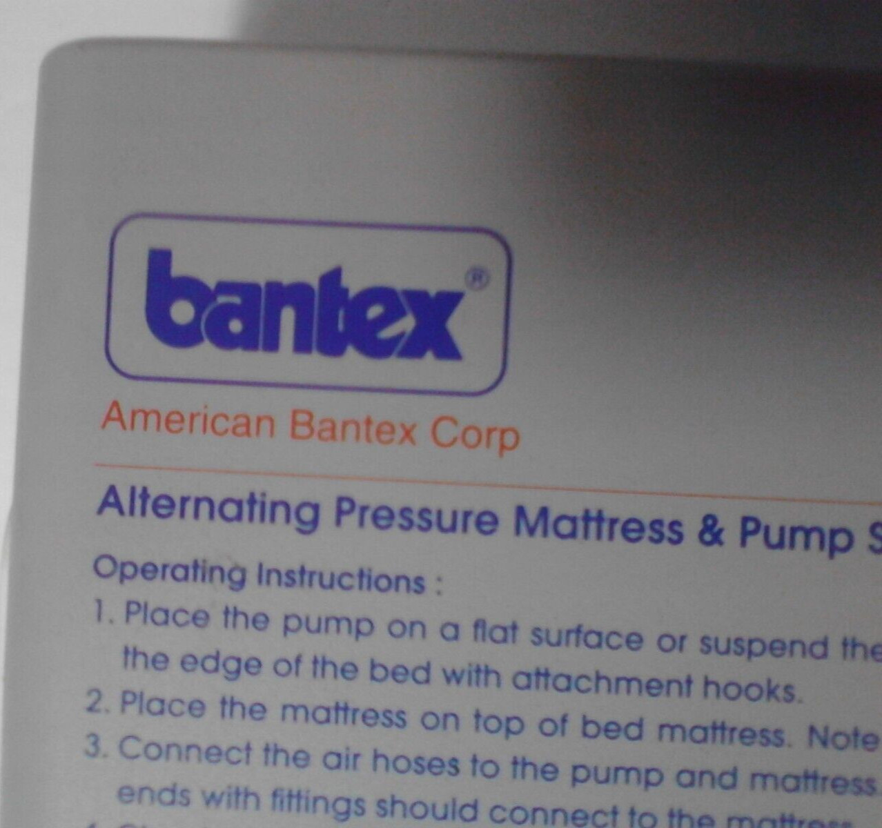American Bantex alternating pressure pump