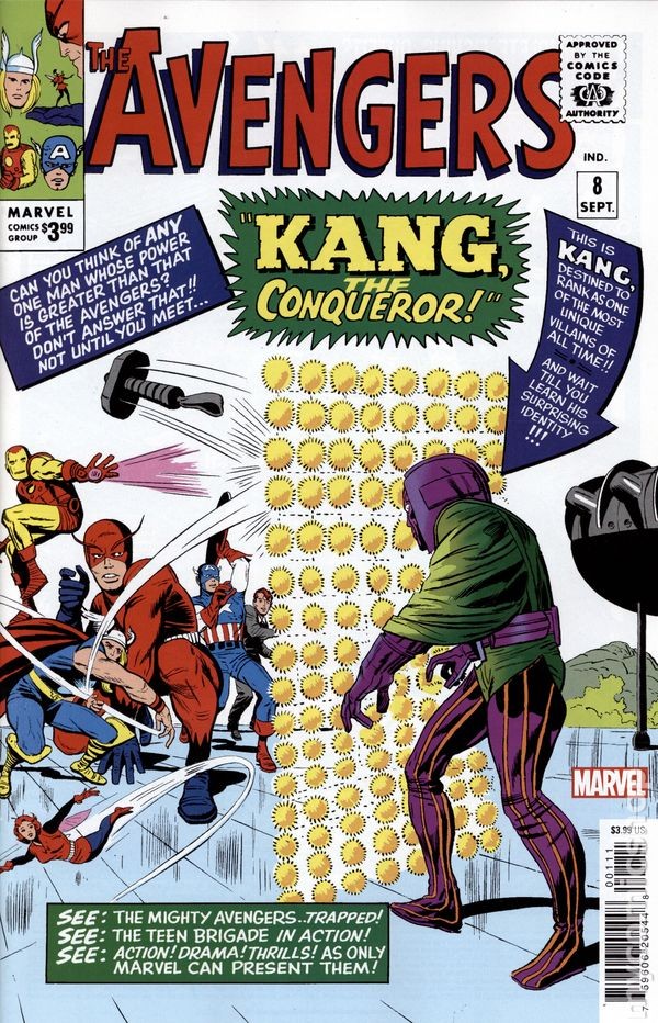 Avengers Facsimile Edition #8 NM 2023 Stock Image