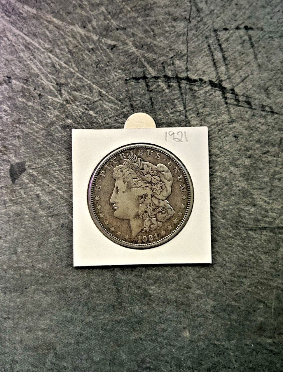 1921 $1 Morgan Silver Dollar